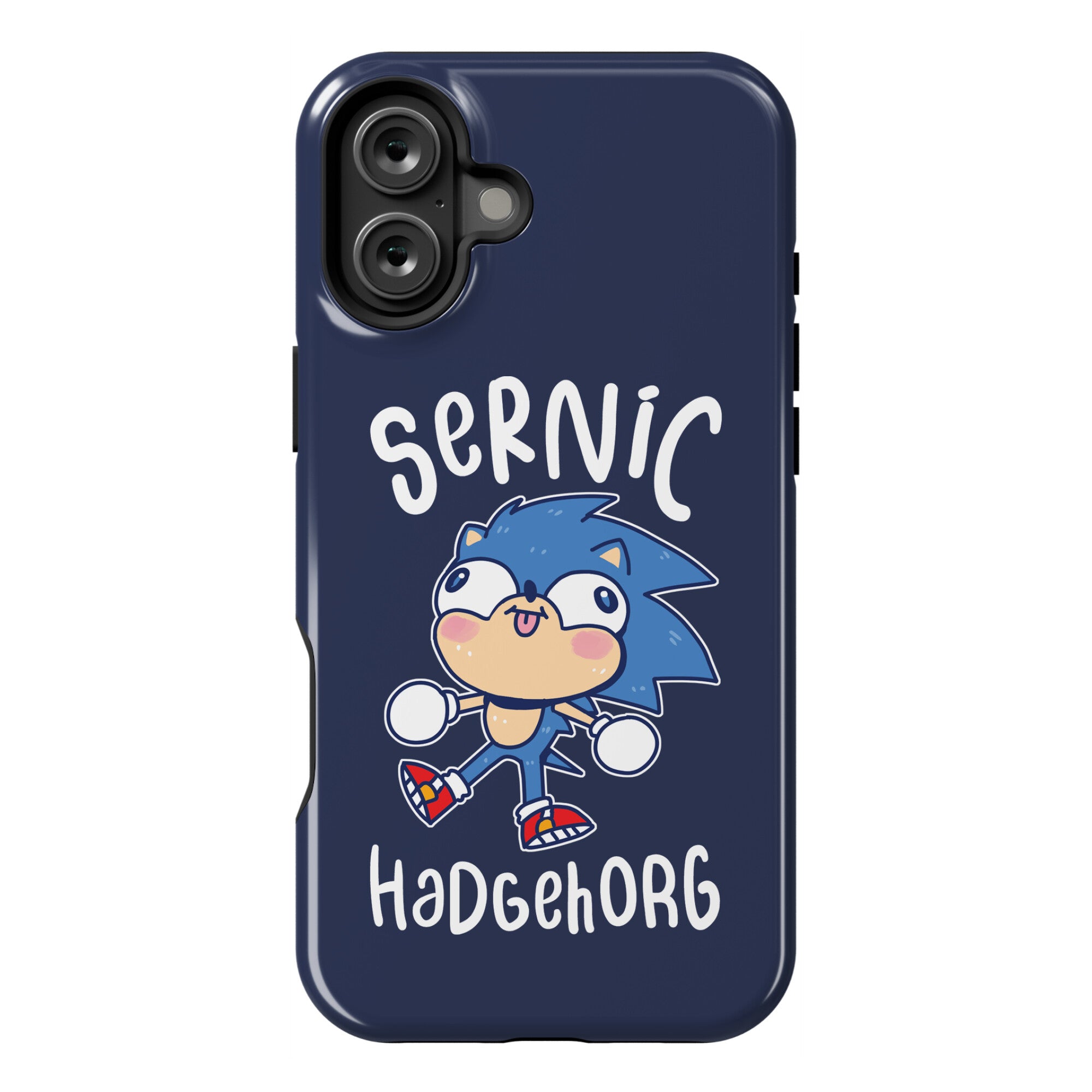 Derpy Sonic Sernic Hadgehorg Phone Case